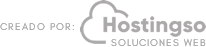 Creado por: Hostingso, Soluciones Web - Hosting, Dominios, Páginas Web